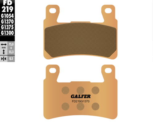 PASTICCHE FRENO GALFER 17220786 FD219G1370