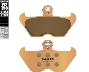 PASTICCHE FRENO GALFER BMW FD198G1370
