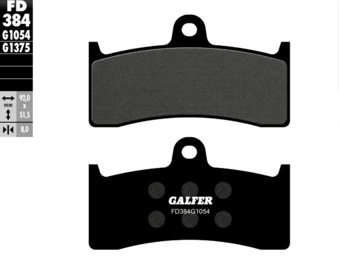 PASTICCHE FRENO GALFER BUELL FD384G1054