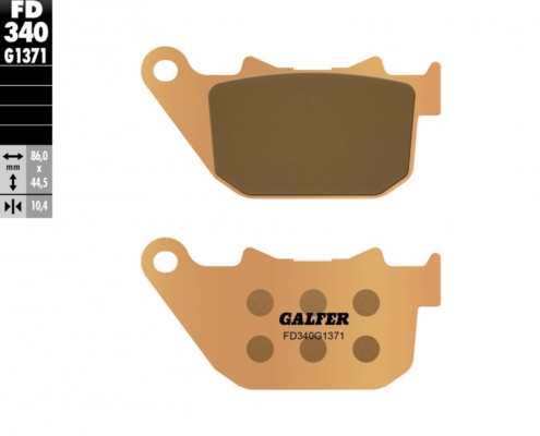 PASTICCHE FRENO GALFER HARLEY DAVIDSON 17220789 FD340G1371