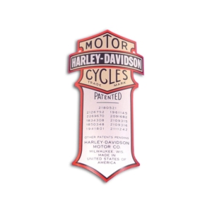 SHOCK NAMEPLATE DECAL FXSTS 66030-88