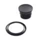TAPPO DEL SERBATOIO A INCASSO HD 61100134 NERO LUCIDO
