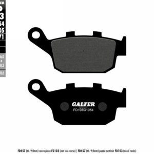 PASTICCHE FRENO GALFER 17212378  FD103G1054