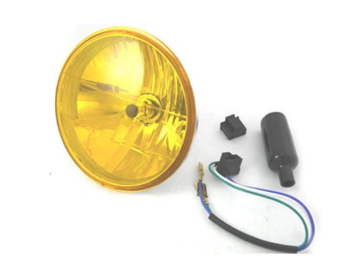 FARO 7 POLLICI GIALLO PER HARLEY DAVIDSON 33-4080