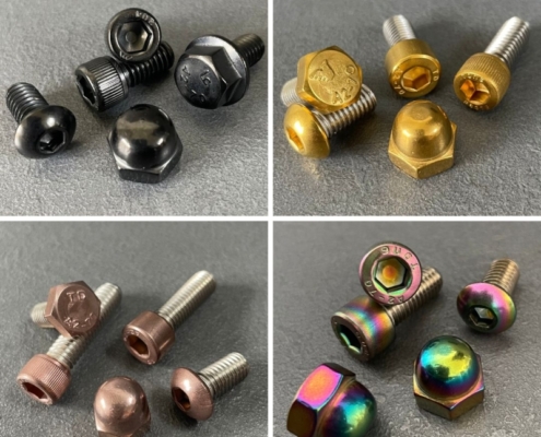 KIT PERNI MOTORE TOURING M8 2017 IN POI 70912-2-G GOLD ORO