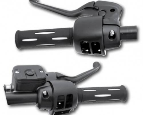 KIT COMANDI MANUBRIO NERO PER HARLEY DAVIDSON 96-06 CCE 683595