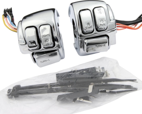 KIT PULSANTERIA CROMATA PER HARLEY DAVIDSON CCE 682787