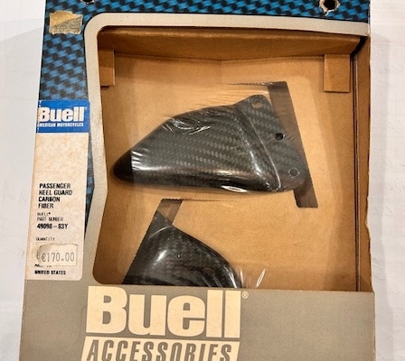 Kit protezione tallone in fibra di carbonio Buell XB9, XB12 03-10