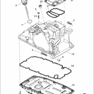 CVO ROAD GLIDE ST PLUG OIL DRAIN 62700327