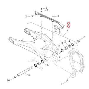 GUIDA CATENA PAN AMERICA HD OEM 39900004