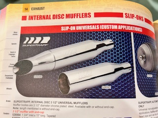 SUPERTRAPP 3,5 POLLICI DIAMETRO CROMATO