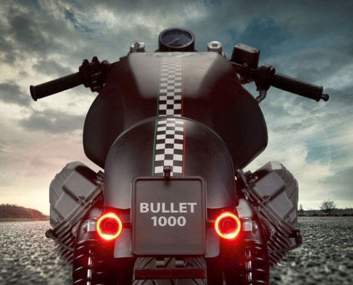 KELLERMANN BULLET 1000 RB 186.200 BLACK UNIVERSALE REAR 2 IN 1