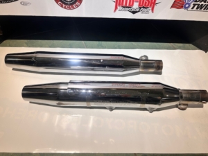 KIT TERMINALI HD OEM 65413-00 SOFTAIL 00-05 USATI