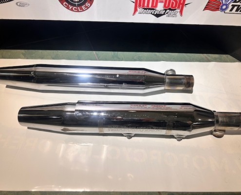 KIT TERMINALI HD OEM 65413-00 SOFTAIL 00-05 USATI