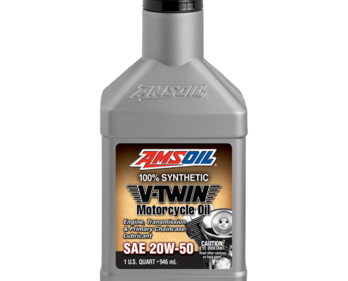 MCVQT AMSOIL 20W-50 100% SYNTHETIC V-TWIN OIL