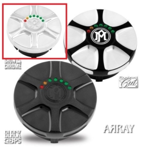 TAPPO PERFORMACE MACHINE CROMATO CON LED INDICATORI HD 96-13