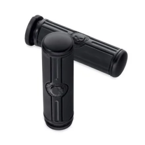 089 Garage - Manopole HD Willie G. Skull OEM 56100361 nere per TBW