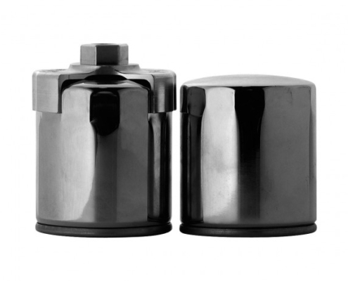 089 Garage - filtro olio nero corto rif OEM 63810-80 CCE 25543 shovelhead ironhead