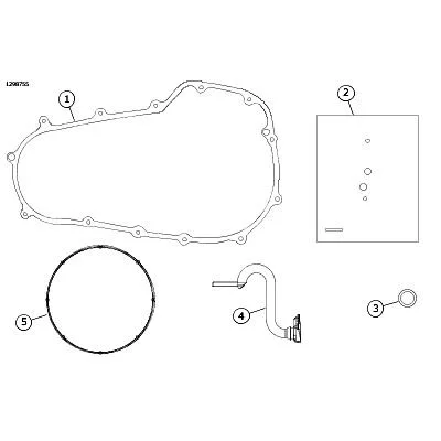 089 Garage - Kit richiamo Sfiato per HD Touring 17-19 OEM 26500027 089 Garage - Kit richiamo per HD Touring 17-19 OEM 26500027