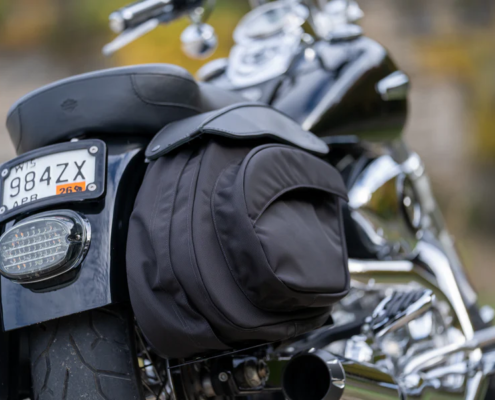 089 Garage - Retro Series V4 M8 Softail by Leather Pros 6