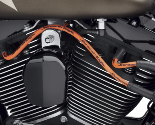 089 Garage - Cavi candela Screamin Eagle arancio 31360-00C Softail 00-17 089 Garage - Cavi candela Screamin Eagle arancio 31360-00C Softail 00-17