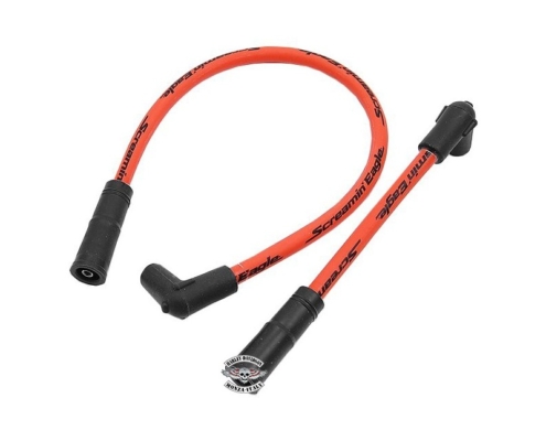 089 Garage - Cavi candela Screamin Eagle arancio 31944-99C Dyna 99-17 2